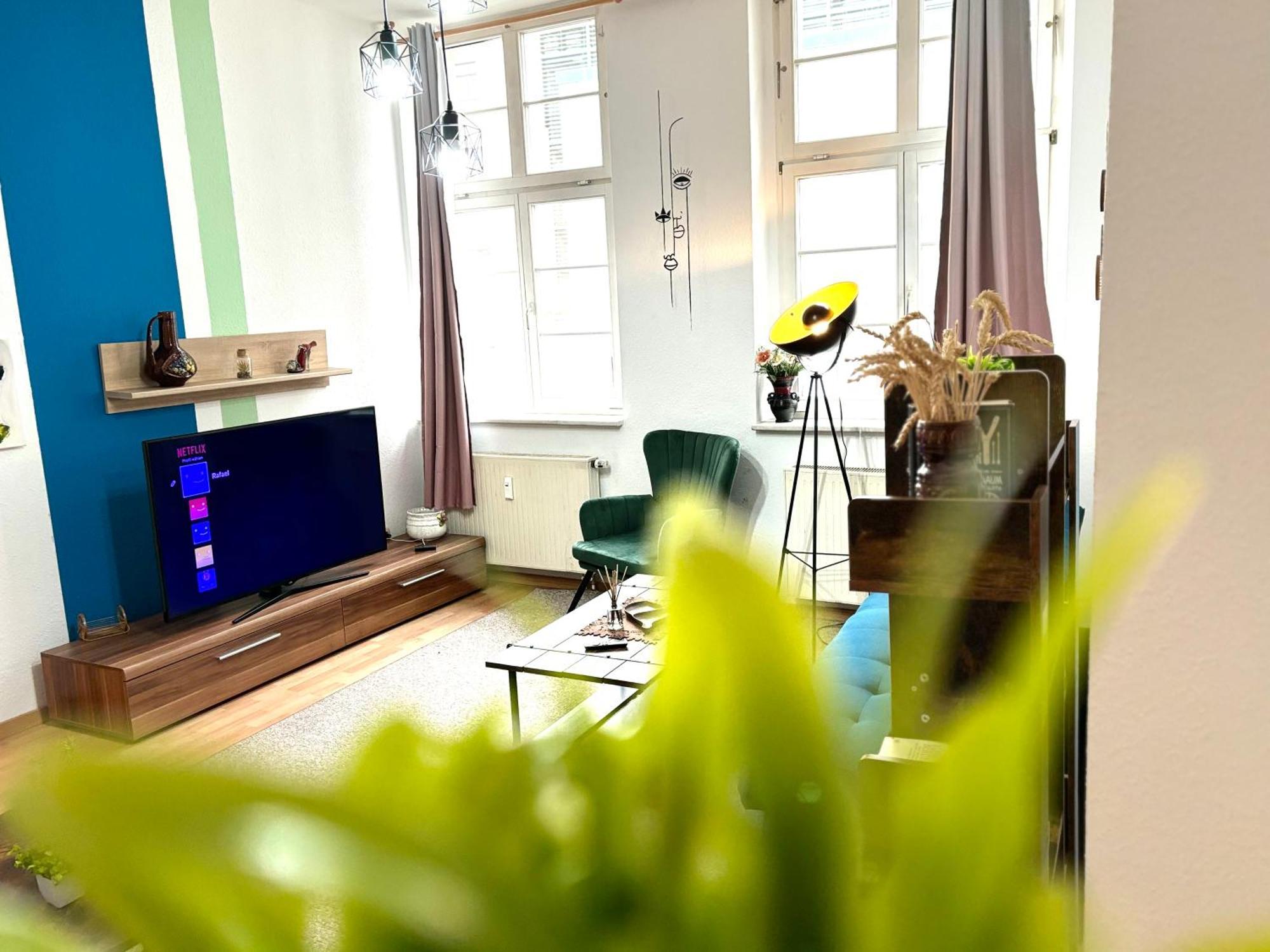Piano Apartment Halle Center - Netflix - Free Wifi 2 Εξωτερικό φωτογραφία